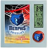 NBA Memphis Grizzlies Digital Desk Clock