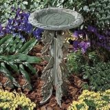 Butterfly Birdbath and Pedestal by A Bird