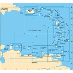Imray A27 Antigua Marine Nautical Chart by 