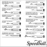Speedball Calligraphy Flexible Pen Points #512, 12 Per Box (H9412)