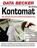 Kontomat - CD- ROM f&uuml;r Windows 95/98/ ME/2000/ NT/ XP - Einnahme- &Uuml;berschussrechnung - Data Becker