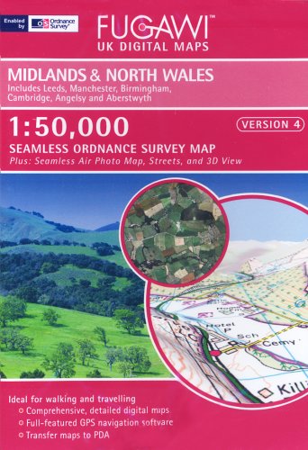  : Fugawi Midlands & North Wales 1:50000 4 (PC)