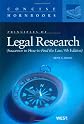 Principles of Legal Research, Successor to How to Find the Law Concise Hornbook
