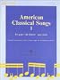 American Classical Songs I: Piano (Music Scores)
