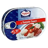 Appel, Herring Tomato Sauce, 7.05 OZ (Pack of 10)