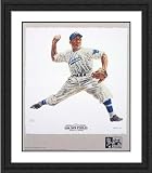 Framed Leon Day Newark Eagles Lithogaph