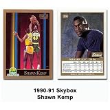 Skybox Seattle Supersonics Shawn Kemp 1990-91 Rookie Card