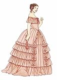 Cover of Hoop Skirts and Crinoline Paper Dolls by Tom Tierney 0486444929