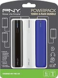 UPC 751492583273 product image for PowerPack 2600 USB Rechargeable External Batteries (3-Pack) - Black/White/Blue | upcitemdb.com