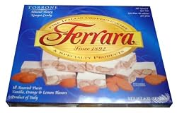 Torrone Nougat Candy, 18 Assorted Pieces (Ferrara) 180g