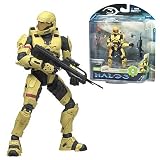 Halo 3 Mcfarlane Toys Series 3 Exclusive Action Figure Yellow Spartan Soldier ODST