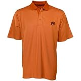 Cutter & Buck Auburn Tigers Orange Birdseye Polo