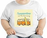Summertime オーガニックベビーTシャツ 12 - 18 Months