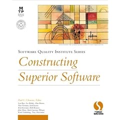 Constructing Superior Software (Software Quality Institute Series)