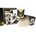 NEW BATMAN OUTSIDE PRINT WALLET & BELT GIFT SET MENS XMAS GIFTS DC COMICS