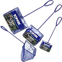 Top Fin Aquatic Fish Nets - 4W net x 12L handle"
