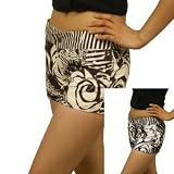 Womens Volcom Premium & Stylish White/brown Reversible Shorts