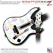Kearas Peace Signs on White Skin fits Band Hero, Guitar Hero 5 & World Tour Guitars for XBOX 360 & PS3 (GUITAR NOT INCLUDED) by WraptorSkinz