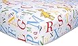 Trend Lab Dr Seuss Fitted Crib Sheet, ABC