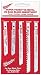 Milwaukee 49-22-1168 Universal Shank Metal/Wood Cutting Jig Saw Blade Assortment, 5-P...