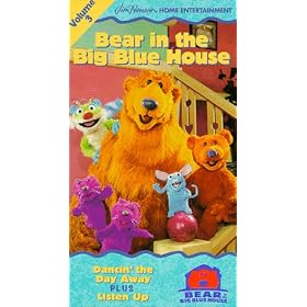 Bear in the Big Blue House, Vol. 3 - Dancin' the Day Away / Listen Up [VHS]