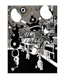 ducks in the city Abstract Giclee Poster Print by sean metcalf, 16x20