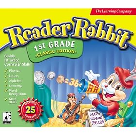 Reader Rabbit 1st Grade with Stickers (Jewel Case)