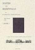 NOTES ON HOSPITALS Third Edition,1863 BY FLORENCE NIGHTINGALEの画像