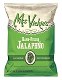 Miss Vickie's Potato Chips, Hand Picked Jalapeno, 1.375-Ounce Large Single Serve Bags (Pack of 64)