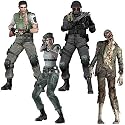 Resident Evil 10th Anniversary Series (4) Action Figure Set [Toy] [Toy] [Toy]