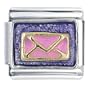 Envelope Pink Italian Charm