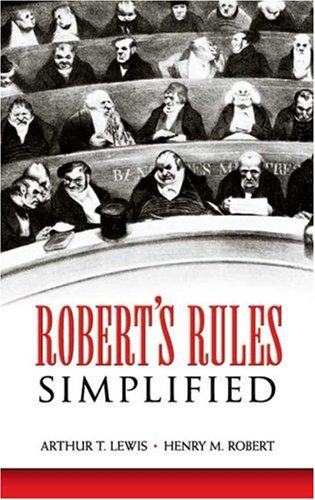 Robert's Rules Simplified under The Books Store