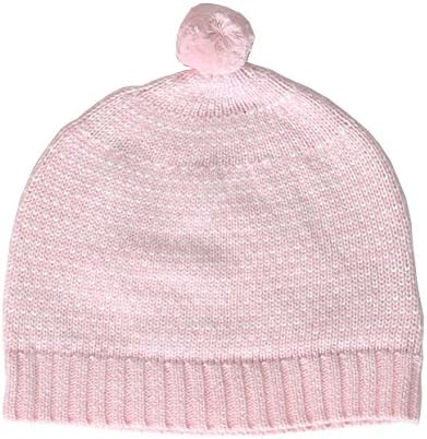 Cigogne BeBe Cotton Knit Hat Pink One Size
