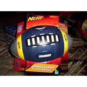 Nerf Pro Grip San Diego Chargers Football by Nerf