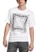 Rocawear Men's Short Sleeve Roc Bandana T-Shirt, White, Medium