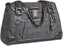 Cross Town AC186-6 Ladies Computer Bag Collection Oxford Fold Over Tote with Complimentary Mini Pen In Pen Charm Sleeve (Grey Plaid)