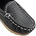 DADAWEN Boy's Girl's Slip-on Loafers Oxford Shoes Black US Size 9.5 M Toddler