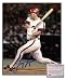 Greg Luzinski Philadelphia Phillies MLB Hand Signed 16x20 Photograph Home Jersey Swinging