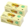 Recycled Post-it Notepads- Yellow(2-pk.)