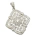 14kt White Gold Stylish Diamond Fashion Pendant