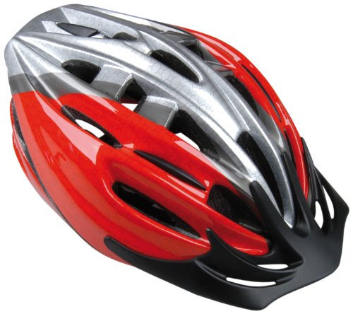 Profex Herren/Uni Fahrradhelm Inmold, rot, S/ M Preisvergleich