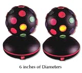 Disco Ball Color Party Light Decoration 6 Inch 2 PCS LOT