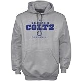 Indianapolis Colts Ash Critical Victory Hoody Sweatshirt