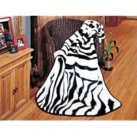 Zebra Skin | Luxury Acrylic | Throw Blanket