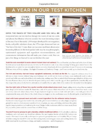 The Best of America's Test Kitchen: The Year's Best Recipes, Equipment Reviews, and Tastings