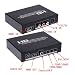 Koolertron AV+HDMI TO HDMI 3.5mm Converter Adaptor 1080P HD TV Projector PS2 PS3 PSP WII XBOX360
