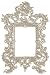 DCWV Wall Art Josephine Frame with Rhinestones, Peel-Stick