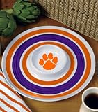 Clemson University Tigers Serving Tray Chip n Dip