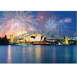Sydney Australia at Night 3000 pc Jigsaw Puzzle by Ravensburger