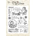 Clear Art Stamp Large 8"X6" Sheet